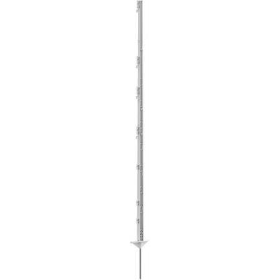 Tyčka - sloupek pro elektrický ohradník, plastová, bílá, 105 cm Varianta: plastová, bílá, 156 cm