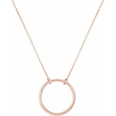 Eppi Zlatý náhrdelník minimalistického tvaru Karma N34276
