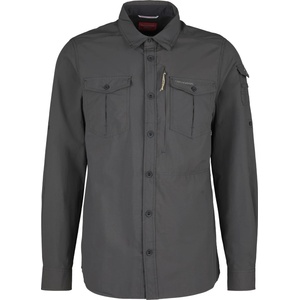 Craghoppers Мъжка риза с копчета Craghoppers Nosilife Adventure Langarm Hemd III Shirt - Black Pepper - размер 4XL (033-2216-0117)