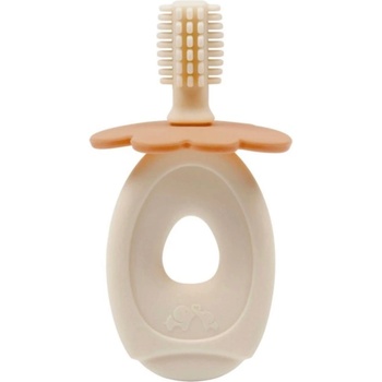 Bebeconfort Силиконова четка за зъби Bebe Confort - Бежова (3106209330)