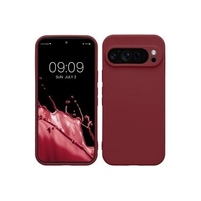 kwmobile Google Pixel 9 Pro tmavě červená