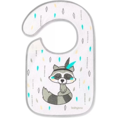 BabyOno podbradník froté stredný vodeodolný medvedík V000298