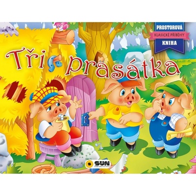 Tři Prasátka - Klasické pohádky pop-up