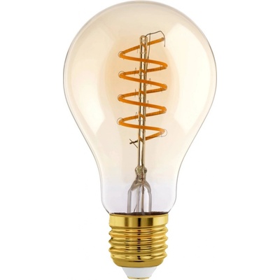 Eglo LED žárovka E27 A75 4W 245lm 2200K 75 x 130 mm jantarová