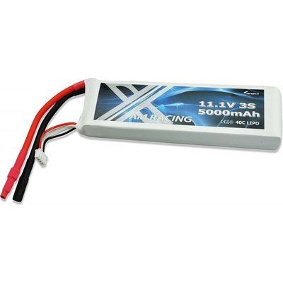 Amewi Trade GmbH AMXRacing LiPo baterie 3S 11,1V 5000mAh 40C 6mm