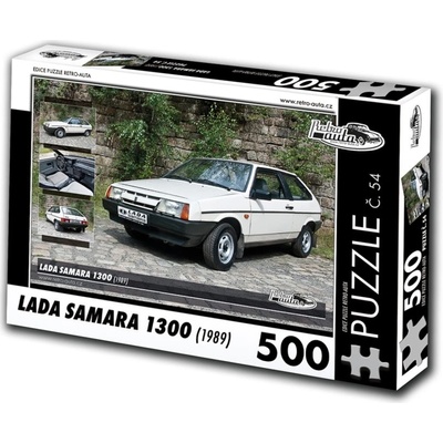 Retro cars Lada Samara 1300 1989 500 dielov