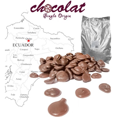 Single Origin mléčná Ecuador 32% pecky 5 kg