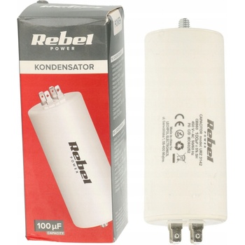 KEMOT Rozbehový kondenzátor 100uF/450V