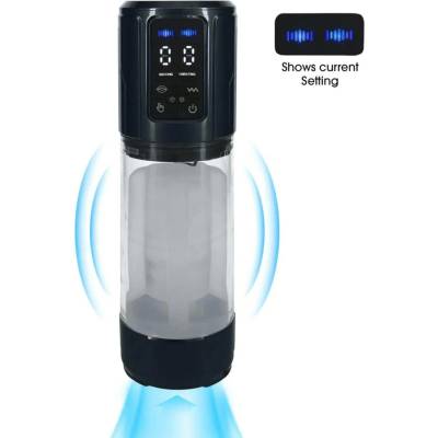 UltraLift - Automatic Waterproof Masturbator Pump - Gun Metal