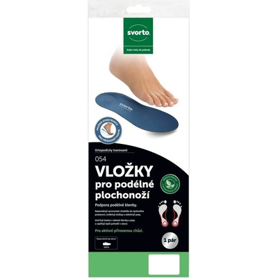 Svorto 054 Vložky pro podélné plochonoží dámské