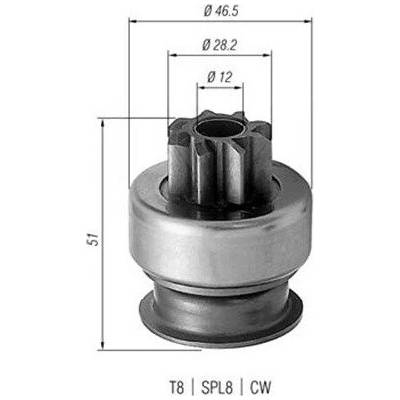 Pastorek, startér MAGNETI MARELLI 940113020176