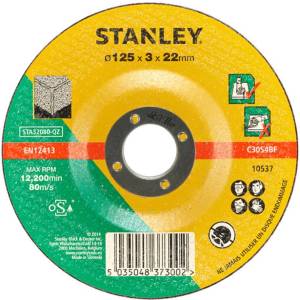 STANLEY - Режещ диск за бетон 125x22, 23 мм STA32080-QZ (STA32080-QZ)