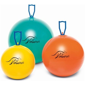 Ledragomma PEZZI PonPon Normal, топка с ухо, оранжева, 53 см