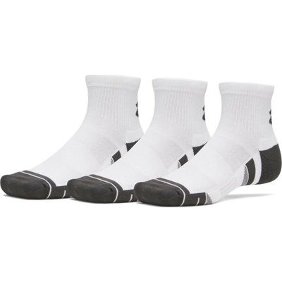 Under Armour Sada ponožiek New UA Perf Tech 3Pk Qtr biela