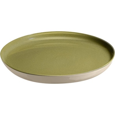 Emile Henry Керамична чиния Ø 18 - цвят зелен / екрю (eh 8918-v0)