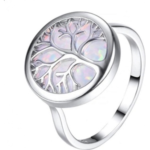 Silenti Jewelry Сребърен пръстен "Магия" - 7 - 54.5мм (17.2мм диам. )