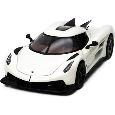 Kinsmart Метална количка Kinsmart - Koenigsegg Jesko Absolut, 1: 34, бяла (54147)
