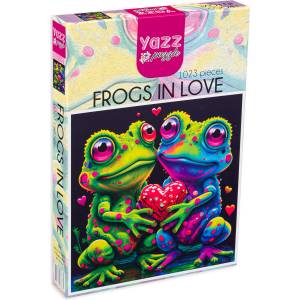 Yazz Пъзел Yazz Puzzle от 1023 части - Влюбени жабчета (3834)