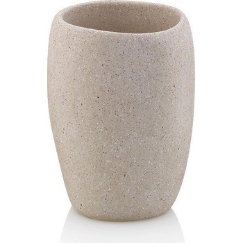 KELA Поставка за четки за зъби от цимент KELA Roda, бежова (1107)