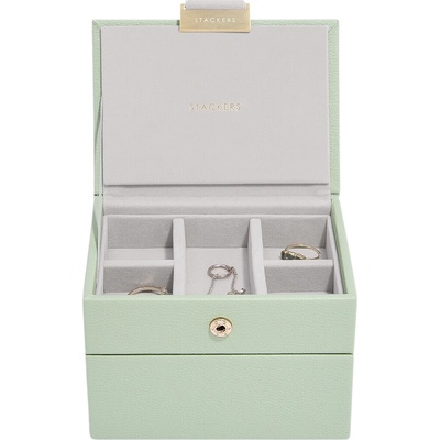 Stackers Ковчеже за бижута Stackers двойно micro зелена салвия (76152)
