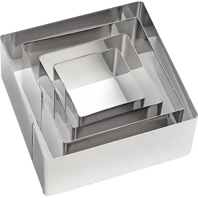 Horecano Cn-Комплект от квадратни иноксови форми 9sb (2194 (01981083)