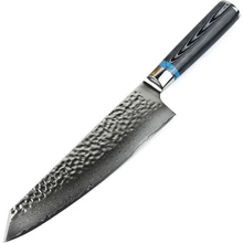 UG Grill Nůž Kiritsuke 20/33 cm Damašková ocel 67/černobílá G10