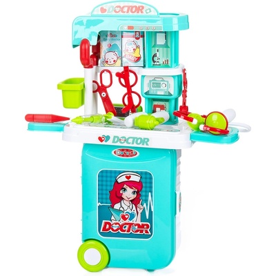 Chipolino Детска играчка 3 в 1 Chipolino - Лекарски комплект с куфарче и масичка (DIPK002427DS)