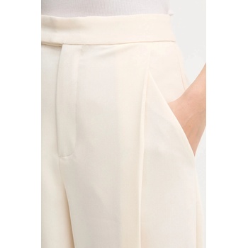 OUI Панталон oui в бежово с кройка тип цигара, с висока талия 85747 (85747)