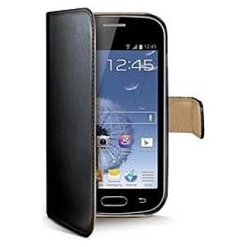 Pouzdro Celly WALLY Samsung Galaxy S7560/S7562 Trend/Duos černé