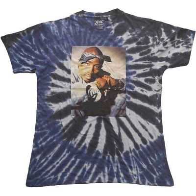 2Pac Photo Swirl (Wash Collection) Blue M Риза (2PACTS37MDD02)