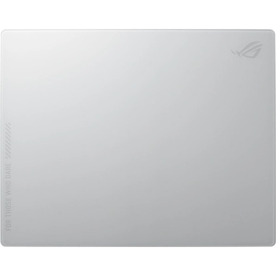 ASUS ROG Moonstone Ace L Glass Gaming Mouse Pad Ultra-smooth Surface Noise-Reducing Design 9H Tempered Glass (90MP03L0-BPUA10)