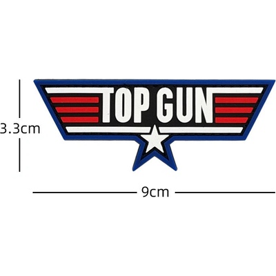 EA Nášivka Top Gun Movie Logo PVC 9 x 3,3 cm