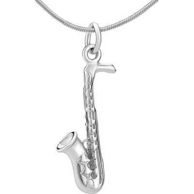 SILVEGO Stříbrný přívěsek SAXOFON PRM13095