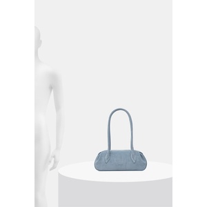 Yuzefi чанта тип багета дамска от велур OYSTER SHOULDER BAG MINI (YUZSS26.HB.OSM.S027)