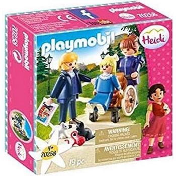 Playmobil 70258 Klára s otcom a slečna Rottenmeierová