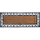 ESSCHERT DESIGN BEST FOR BOOTS XL s kokosovým vláknem a ornamenty černá 120 x 45 cm