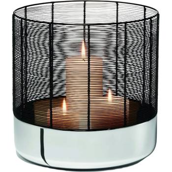 Philippi Фенер за свещ LUNA 25 см, черен, Philippi (PHP190007)