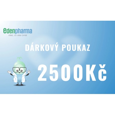 EDENPharma Dárkový poukaz – elektronický, dárek, poukaz Hodnota: 100 €