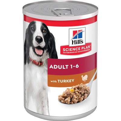 Hill’s Science Plan Adult Dog Turkey 24 x 370 g