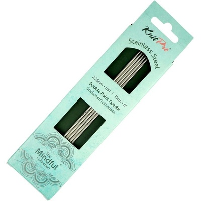 KnitPro Mindful ponožkové jehlice 2,25mm 15cm