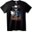 NOONEBRAND Тениска Черепен Каубой Петел - 5XL, White