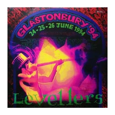 3 The Levellers - Glastonbury '94 LTD CLR LP