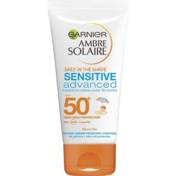 Garnier Ambre Solaire Sensitive Advanced Baby in the Shade ochranný krém SPF50+ 50 ml