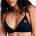 Roxy Дамско бикини горнище Roxy Women's SD Essentials Fixed Tri Bikini top - Anthracite (150-6354-0112)