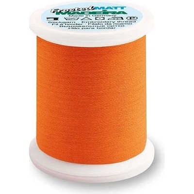 Vyšívací nit PES Madeira Frosted Matt 40 (500m) barva 7946 neon orange