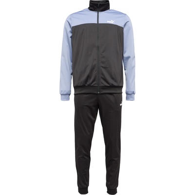 Puma Poly colorblock suit čierna biela sivá