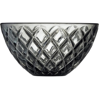 Lyngby Glas Sada 6 skleněných misek Sorrento šedé 12 cm