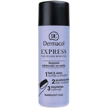 Dermacol expresní odlakovač na nehty Express Nail Polish Remover 120 ml