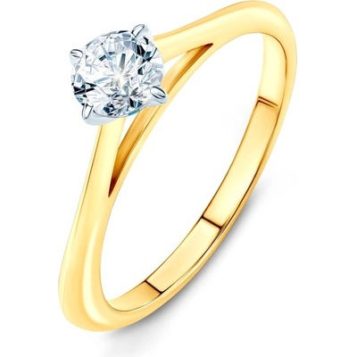 Savicki zásnubní prsten The Light dvoubarevné zlato diamant DL R2 3 ZB