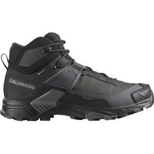 Salomon Мъжки туристически обувки Salomon X Ultra 5 Mid Wide GORE-TEX Walking boots - Black / Asphalt / Castlerock - размер 44 (EU) (019-1252-0117)